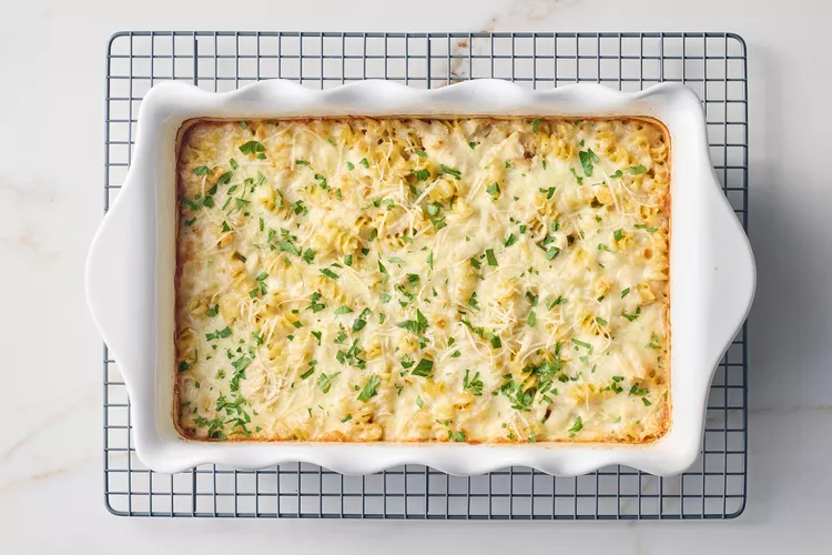 Poulet Alfredo crémeux en une seule poêle avec sauce onctueuse et touche de citron frais etape5