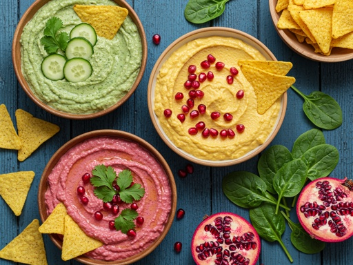 dips tartinades sans cuisson baba ganoush tzatziki feta fouettée apéritif méditerranéen
