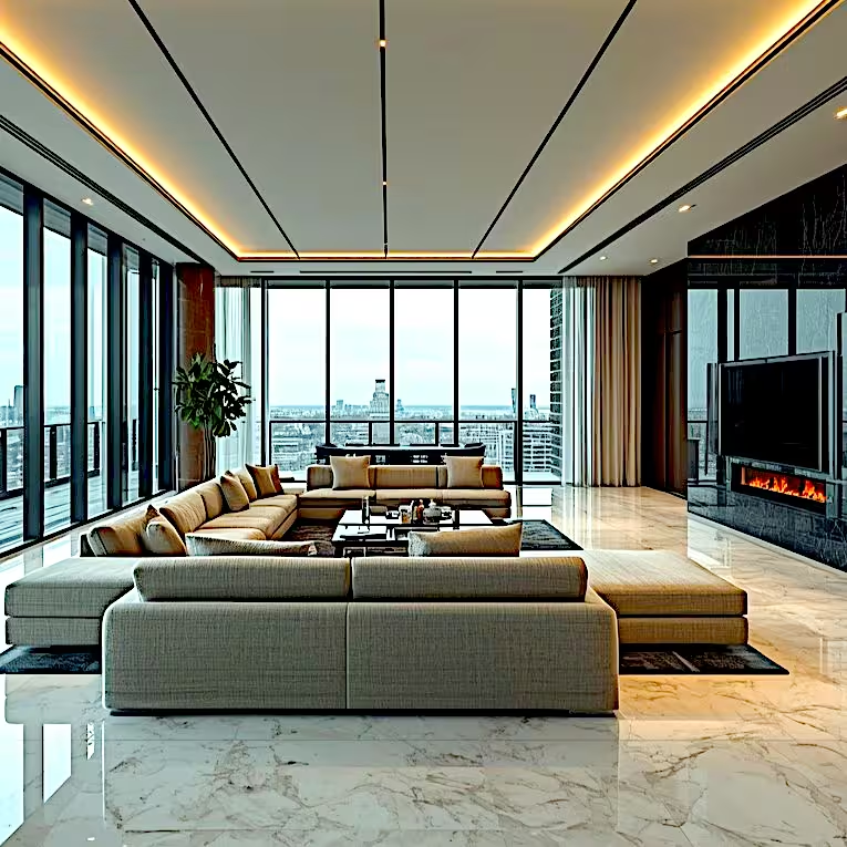 Le salon penthouse