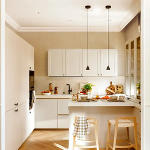 Aménagement petite cuisine 4m² : 15 idées gain de place stylées